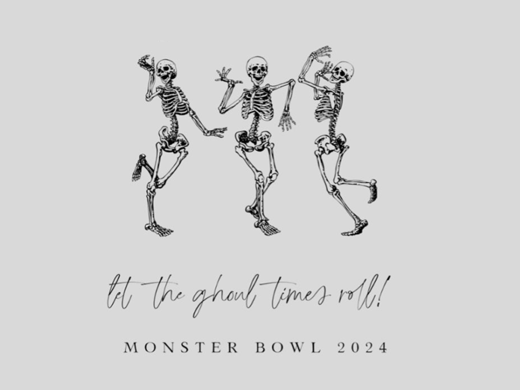 Three Dancing Skeletons announce the WSL Monster Bowl Fundraiser